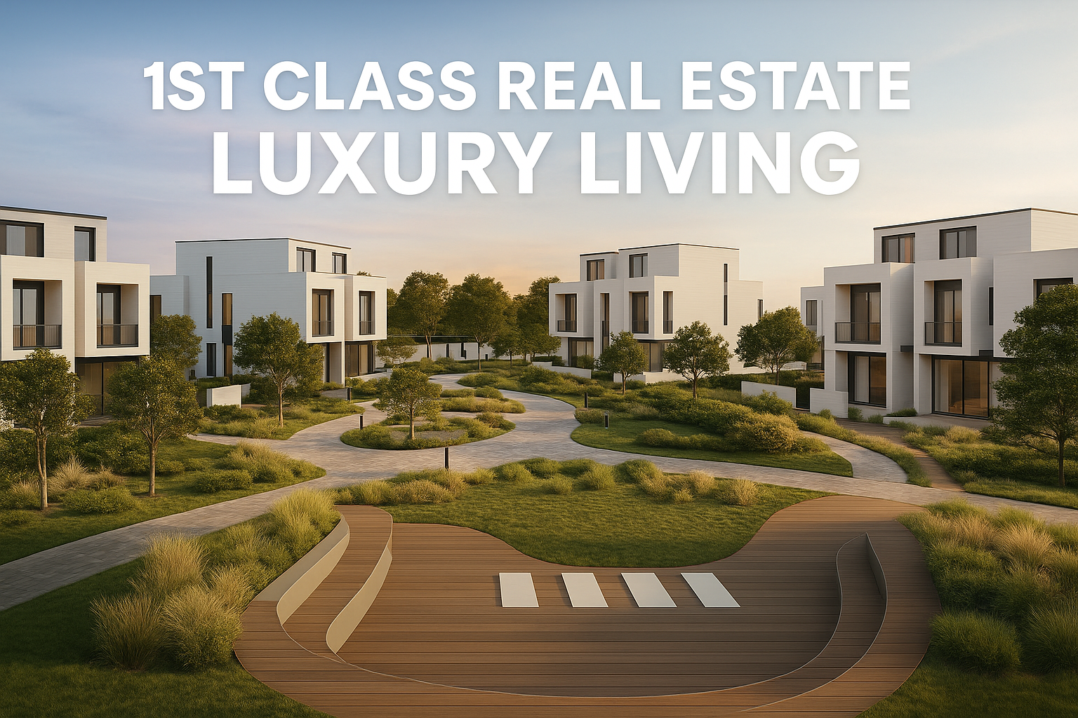 Live in Style: 1st Class Real Estate Luxury Living